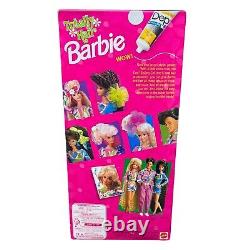 Mattel Barbie Totally Hair Brunette Medium Barbie Doll 1991 Vintage New In Box