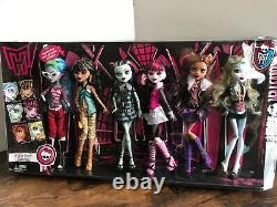 Mattel Monster High Original Ghouls Collection Set Of 6 Dolls New In Box