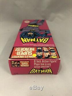Mego Batman 1972 Vintage Wgsh Type 1 Action Figure Original Boxed MIB