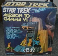 Mego Star Trek Mission to Gamma VI Playset with extra aliens vintage in box