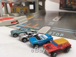 Micro Machines Super Auto World PlaySet Boxed and Vehicles Vintage Retro 90's