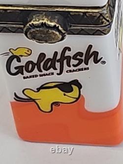 Midwest of Cannon Falls PHB Pepperidge Farm Goldfish Crackers Trinket Box READ Midwest of Cannon Falls PHB Pepperidge Farm Goldfish Crackers Trinket Box READ