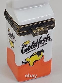 Midwest of Cannon Falls PHB Pepperidge Farm Goldfish Crackers Trinket Box READ