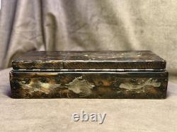 Mixed Metal Patchwork Box By Paul Evans Brutalist 1970s Vintage