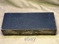 Mixed Metal Patchwork Box By Paul Evans Brutalist 1970s Vintage