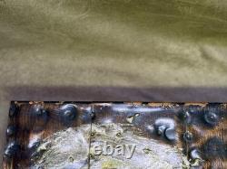 Mixed Metal Patchwork Box By Paul Evans Brutalist 1970s Vintage