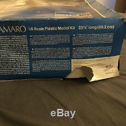 Monogram #2610 IROC-Z CAMARO 1/8 Scale Plastic Model Kit Open Box New
