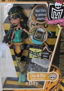 Monster High Cleo de Nile Doll First Wave New in Box Actual Doll