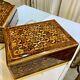 Moroccan Jewellery Burl Thuya Box Lockable Wooden Burl Jewelry Box