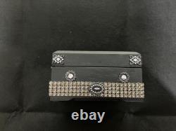 Mosaic Wooden Box Handmade Ceramic Lid, Unique Vintage-Inspired Keepsake