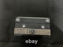 Mosaic Wooden Box Handmade Ceramic Lid, Unique Vintage-Inspired Keepsake