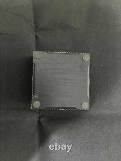 Mosaic Wooden Box Handmade Ceramic Lid, Unique Vintage-Inspired Keepsake