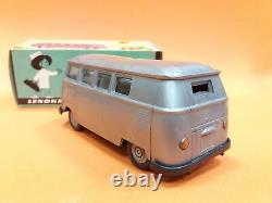 N. O. S Vintage Rare Vw Volgswagen Mikrobus Lemez Friction Plastic Toy + Box