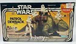 NEW 1983 Vintage NOS Star Wars Patrol Dewback Kenner Figure
