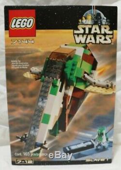 NEW IN BOX LEGO Star Wars Original Slave 1 (7144) in MINT Condition