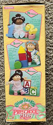 NEW In BOX 1991 Hasbro Cabbage Patch Kids PreSchool Kids Doll #30400 COLORS RED