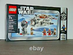NEW LEGO Star Wars 75259 Snowspeeder 20th Anniversary Luke Dak Lando minifigure