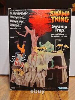 NEW! NRFB Vintage Kenner Swamp Thing Swamp Trap Playset (No Figures)