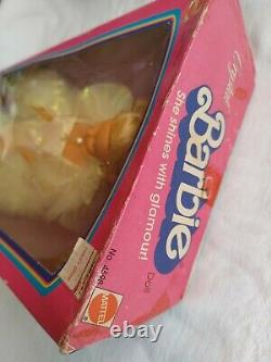 NEW Vintage 1983 CRYSTAL BARBIE Doll No. 4598 Complete Accessories 13 withbox