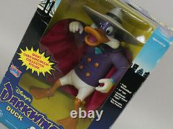 NOS Vintage 1991 Playmates Disney Giant 12 Darkwing Duck Collector Figure MIB