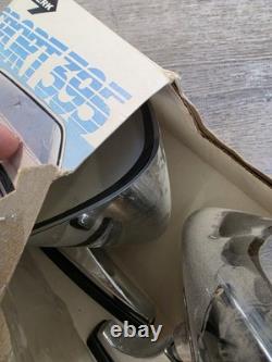 NOS Vintage Roberk Sport 395 Dual Mirrors All Chrome 100% Complete Boxed NOS Vintage Roberk Sport 395 Dual Mirrors All Chrome 100% Complete Boxed