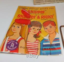 Near Mint Silky Light Blonde Skipper with BOX, headband, accessories