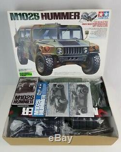 New in Box Tamiya Hummer M1025 1/12 Scale 4WD Vintage RC Truck Japan