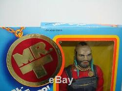 New in Box Vintage 1983 A-Team Mr T Action Figure Doll Galoob 8501 Perfect L@@K