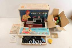 Nice Vintage 1962 Mattel Vac-U-Form Plastic Mold Thing Maker & Box