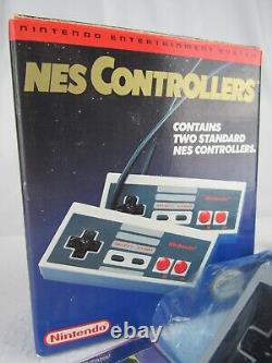 Nintendo NES Controllers 1990 NEW OLD STOCK! Vintage sealed + BOX + PAPERS