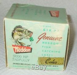 Nos-vintage Heddon Coho Tadpolly Dealer Box Of 6 All New In Cb Boxes-rare Item