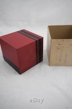 Original C. 1960s Vintage Omega Geneve Dynamic 166.039 cube watch inner/outer box