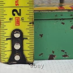 Original German Vintage BAUHAUS Jewelry Cigarette ART DECO Hinged Metal Box Rare