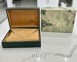 Original Vintage Rolex GMT Master Watch Box Booklet SET Pepsi Coke 16710 16700