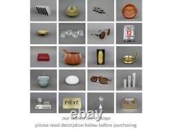 PIERO FORNASETTI slide box, Vintage 1950s, Wood & metal with hats motif, Italy