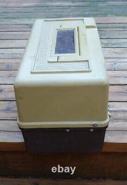PRICE REDUCED on Old Pal Tackle Box and Contents Mid-20th Century