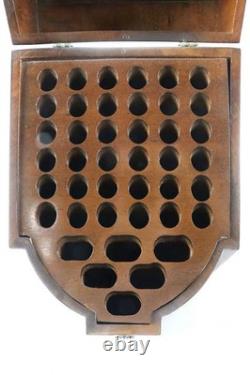 Pair of Mid 20th Century Inlaid Mahogany Knife Boxes