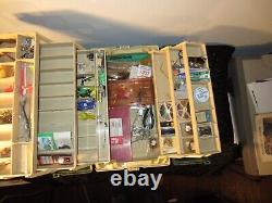 Plano 8606 Tackle Box Loaded Vintage Fishing Lures Tackle Flies Spinners & More
