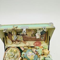 Precious Moments Music Box Movement Toy Chest Tune-My Favorite Things Vintage
