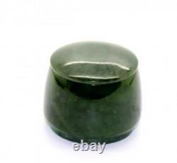 RARE BEAUTIFUL Vintage Box from USSR, NATURAL jade stone, 6t