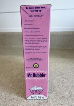 RARE MR. BUBBLE Box UNOPENED Gold Seal Vintage Advertising Collectible Excellent