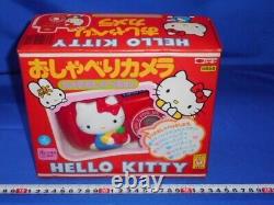 RARE Vintage 1985 Sanrio Hello Kitty Japanese Talking Camera with Box Working F/S