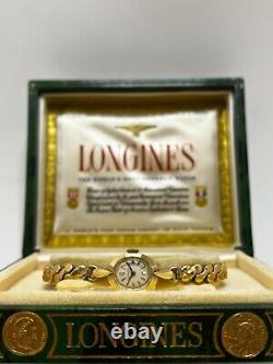 RARE! Vintage Longines 10K Gold-Filled Women's Watch with Original Box and Papers