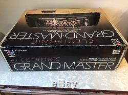 RARE Vintage Milton Bradley 1983 Electronic Grand Master Chess Complete In Box