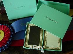 RARE Vintage TIFFANY Boxed Set Playing Game Cards Poker Bridge NEW IN PLASTIC