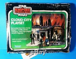 RAREVINTAGESTAR WARSSEARS EXCLUSIVE CLOUD CITY PLAYSET With FIGURES & BOX