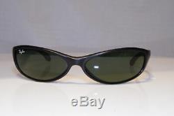 RAY-BAN Mens Boxed Vintage Sunglasses Black RAIDER NOS RB 4104 601-S 22867