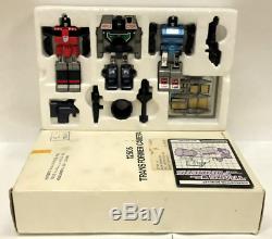 REFLECTOR 1985 Hasbro G1 Vintage Transformers 110% COMPLETE with mailing box