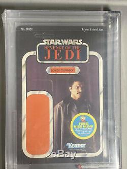 REVENGE JEDI PROOF CARD AFA 80 Star Wars Vintage KENNER LANDO CALRISSIAN ROTJ