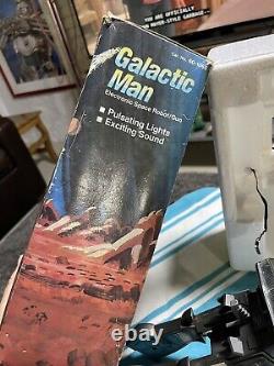 Radio Shack Galactic Man Shockwave Electronic Space Robot Vintage Boxed 1983
